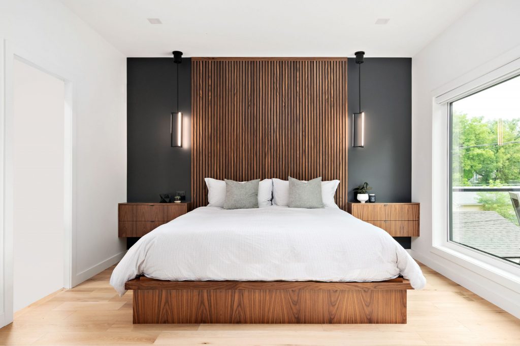 slat headboard