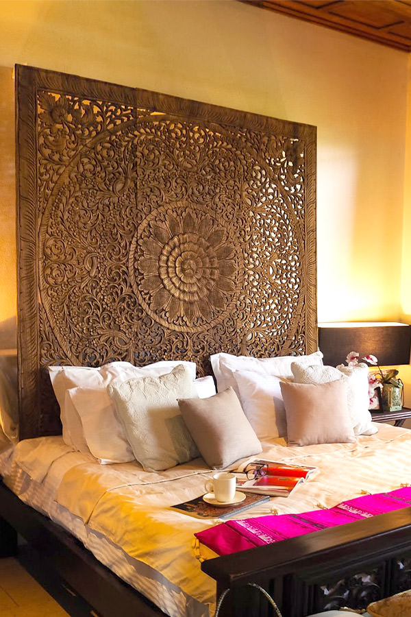 traditional headboard