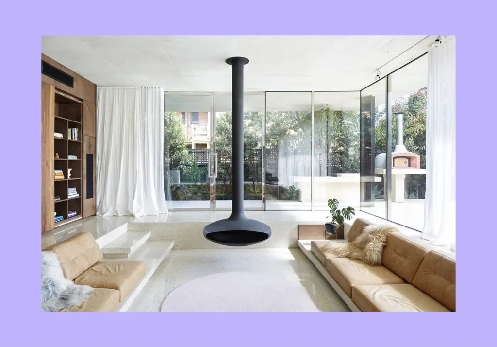 An elegant room showing a perfect balance of textures, patterns, and space. 