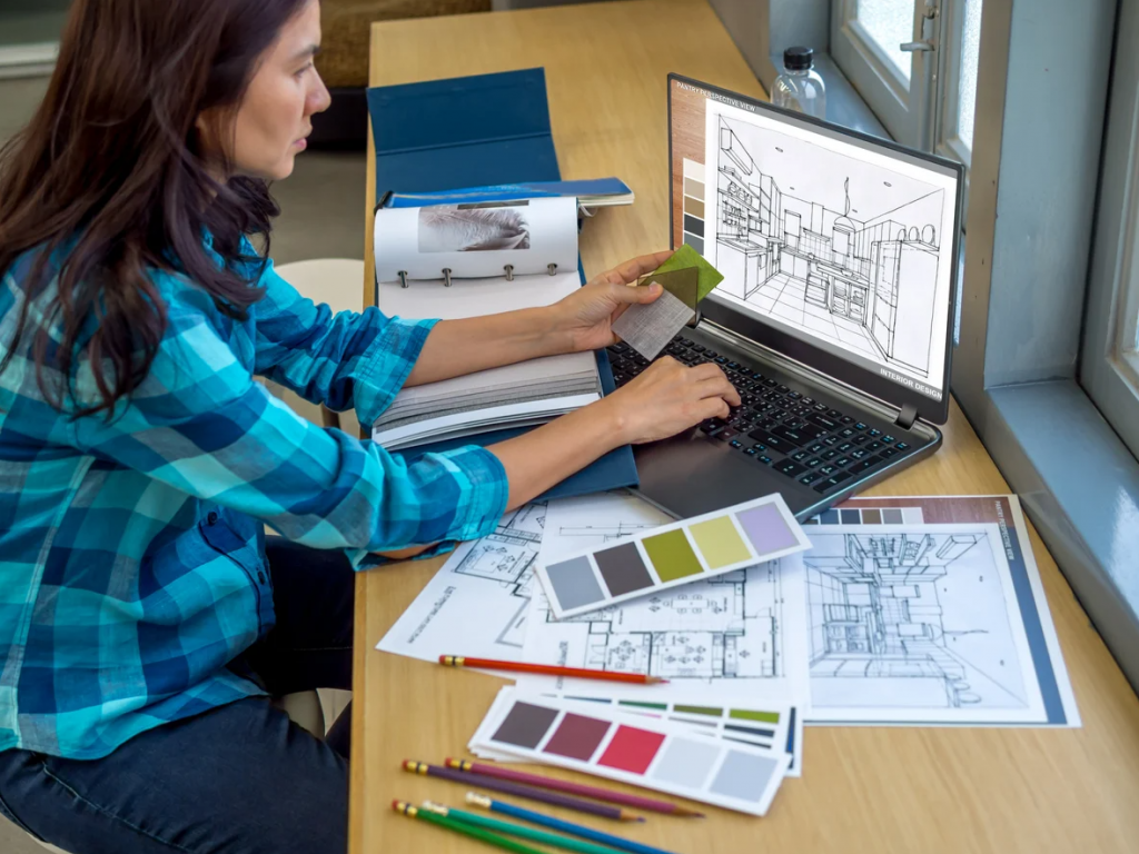 corporate interior designer job