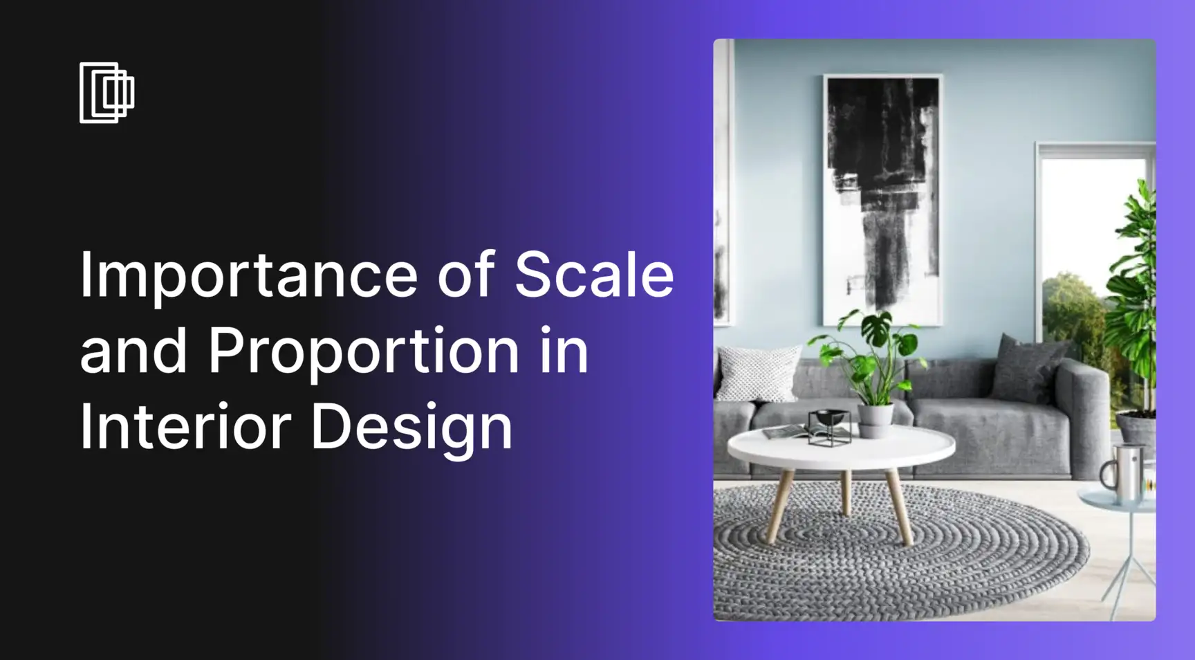 scale and proportion in interior design