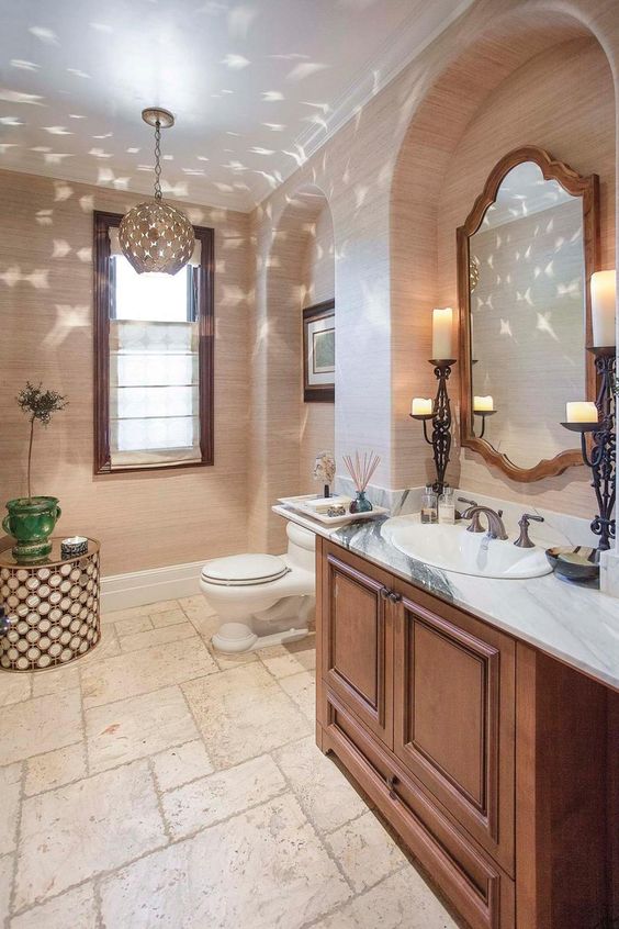 dramatic lightings for bathroom decor