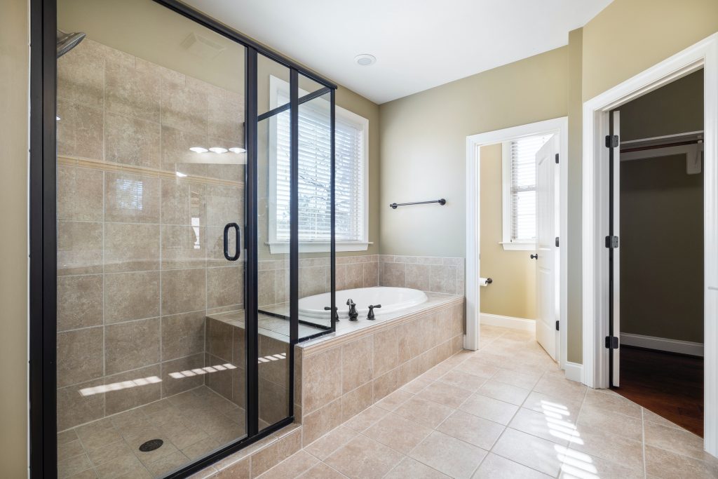 forgetting bathroom accessories