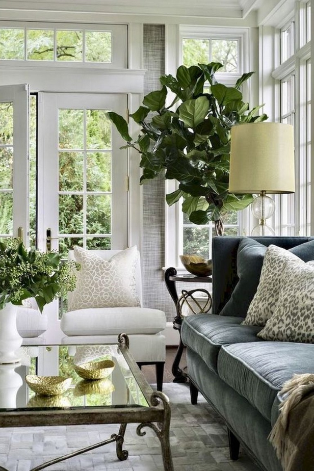 french country atmosphere with showpieces