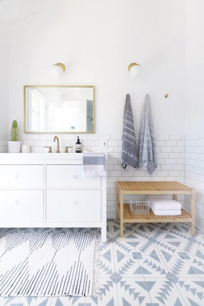 redo bathroom into coastal masterpiece