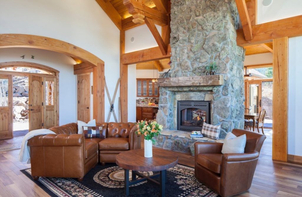 hygge interior design - natural and homey materials