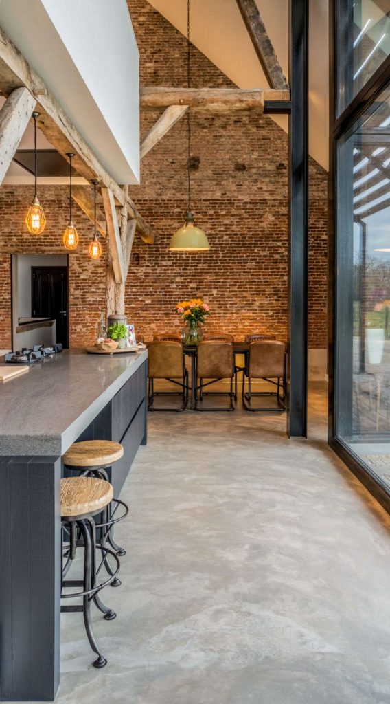 industrial interior design - focus on your floors