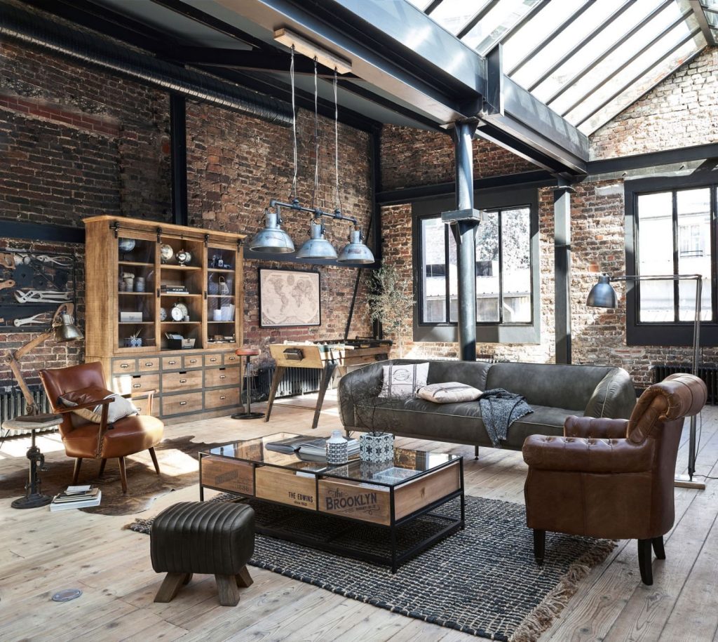 industrial interior design - get addicted to metal