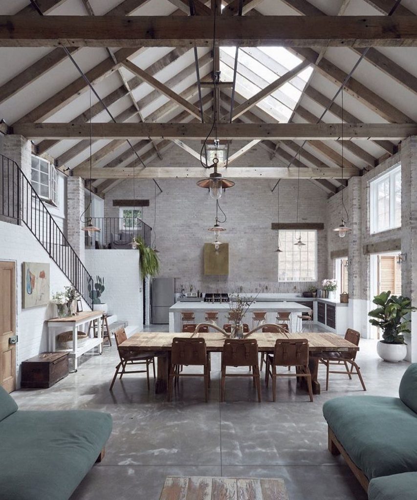 open floor plan design ideas - kitchen connection