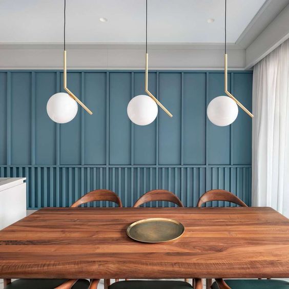wall paneling ideas - geometric paneling