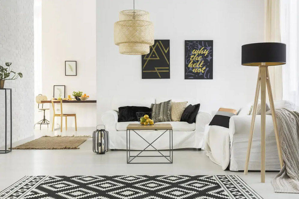 interior design tips and secrets - balance colors with white