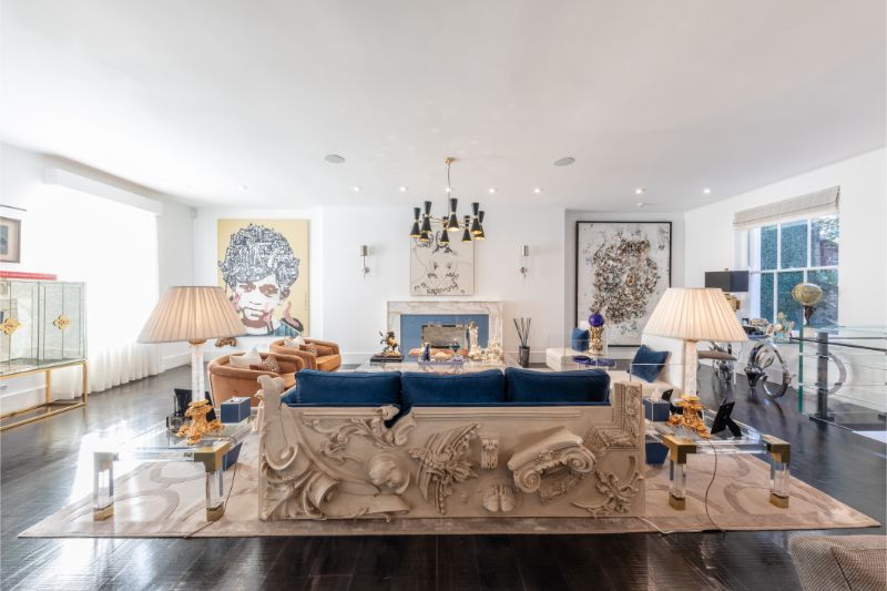 interior design tips and secrets - expressive artwork