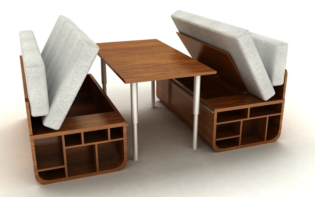 interior design tips and secrets - multifunctional furniture