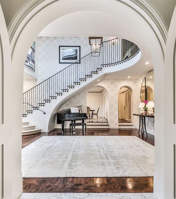 interior design tips and secrets - use curves and arches