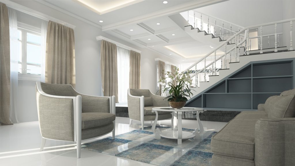tall ceilings to increase natural light in home
