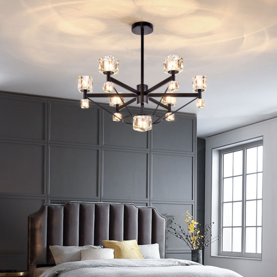 use chandeliers to increase natural light in home