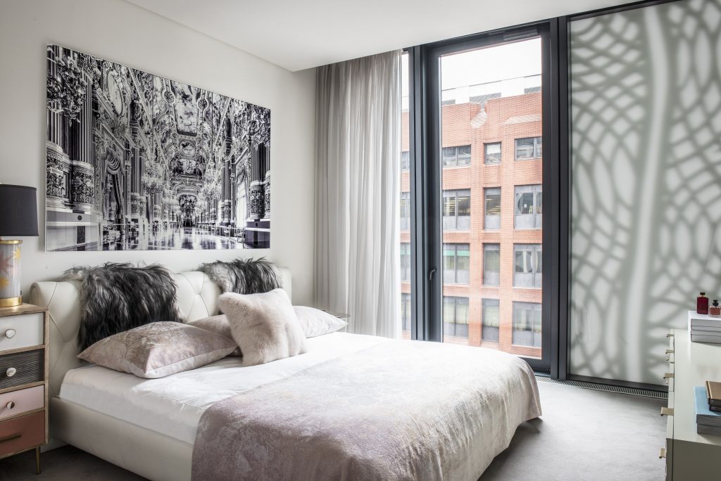 apartment style master bedroom design
