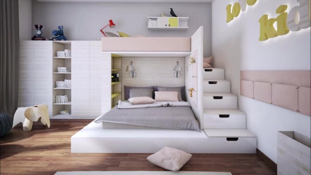 classy master bedroom for child