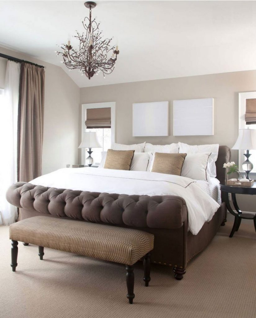 master bedroom design ideas - neutral theme