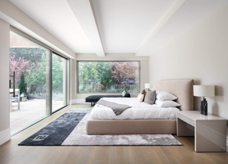 master bedroom design with natural light