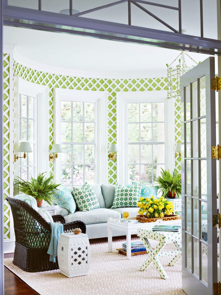 sunroom decor with casual design