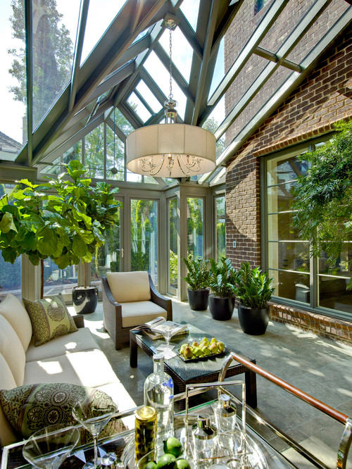 sunroom decorating ideas - garden style
