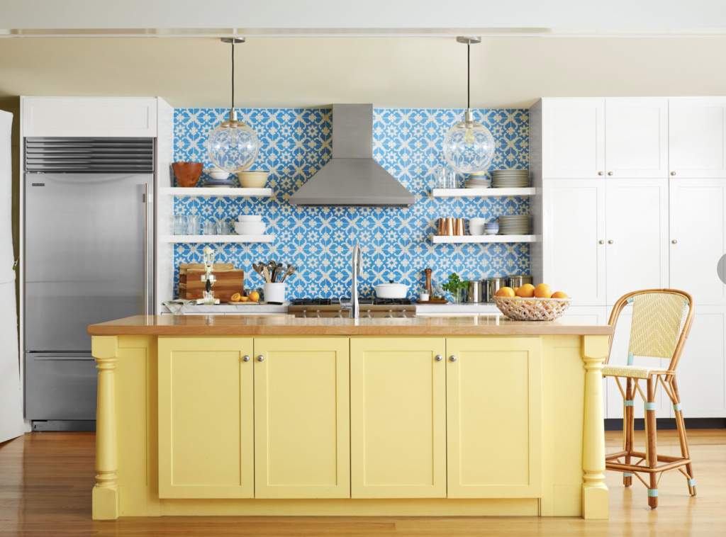 small kitchen ideas - retro style