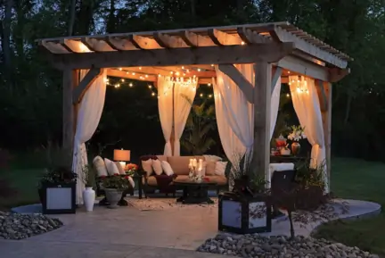 cosagach interior design - backyard