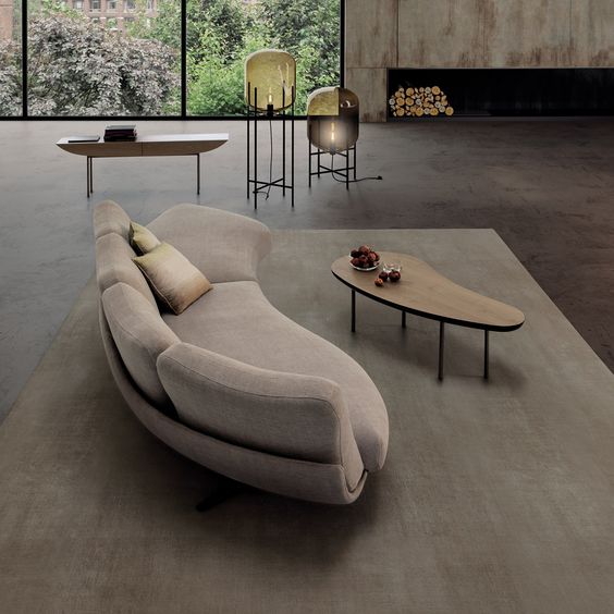 furniture styles - curved furniture