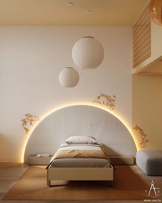 interior arche designs - choose an arched headboard for bed