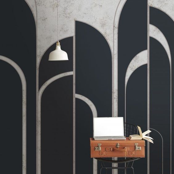 interior arche designs - put up arched artwork on walls