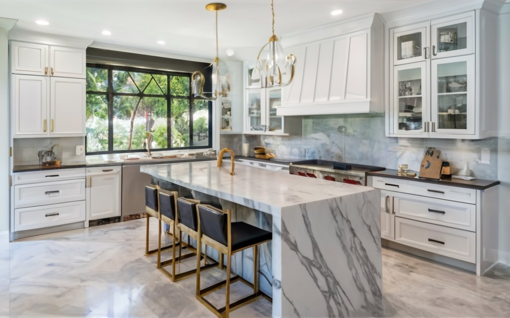 Carrara Marble Countertop Design