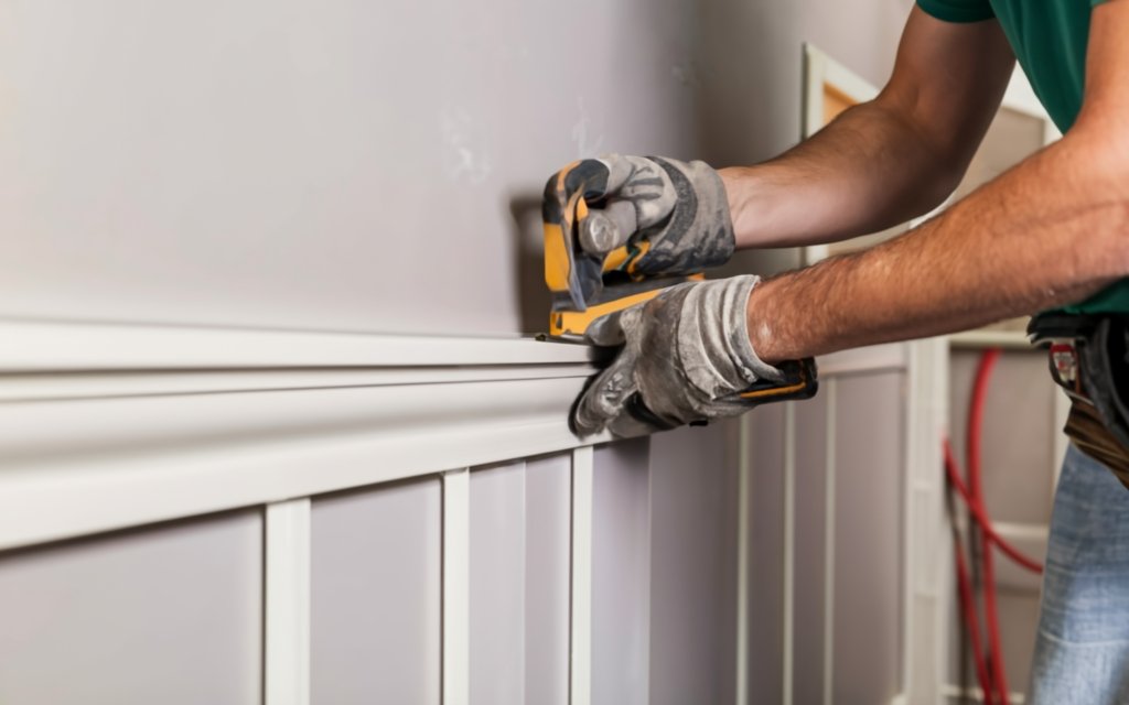 Cut Wainscoting Moldings to Their Respective Sizes