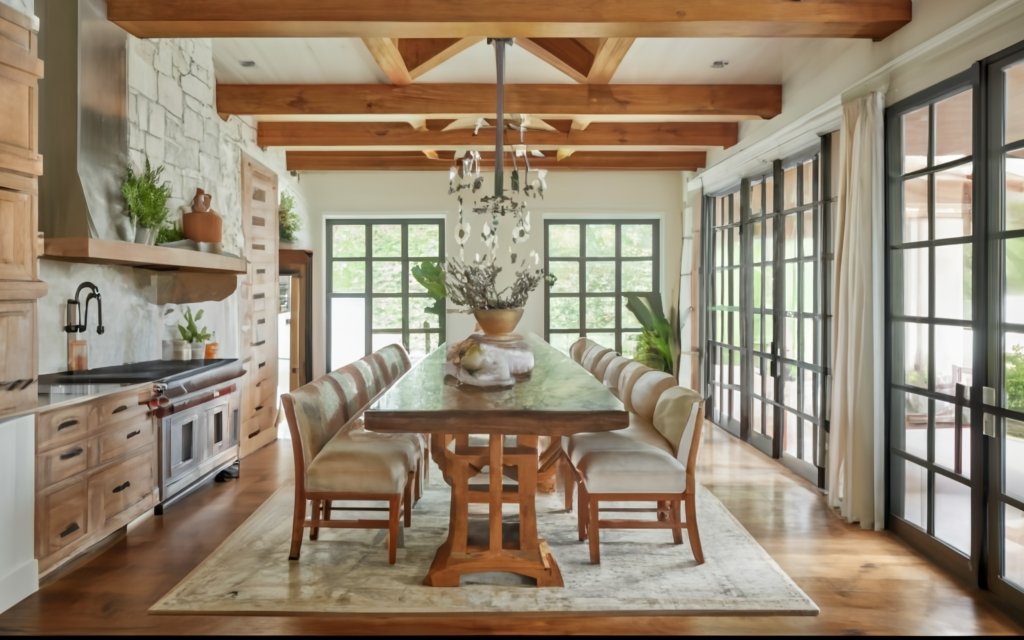 farmhouse design ideas - Eliminate some wood tones