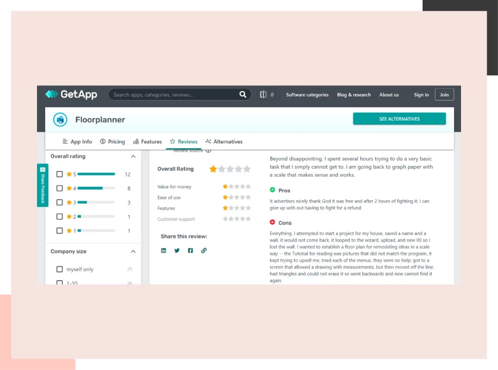 Floorplanner User Experience and Ease of Use Review