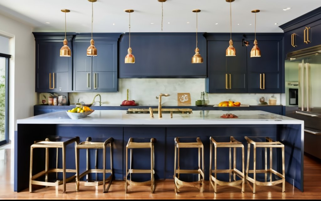 Hale Navy Wall Paint Color
