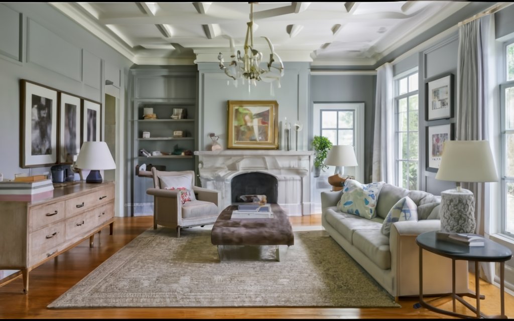 Mt Ranier Gray Wall Paint Color