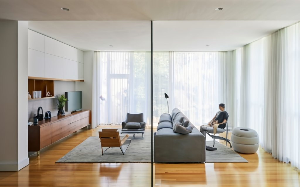 Partial room divider