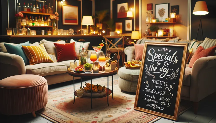 Small-boards-to-write-specials-of-the-day-in-home-bar