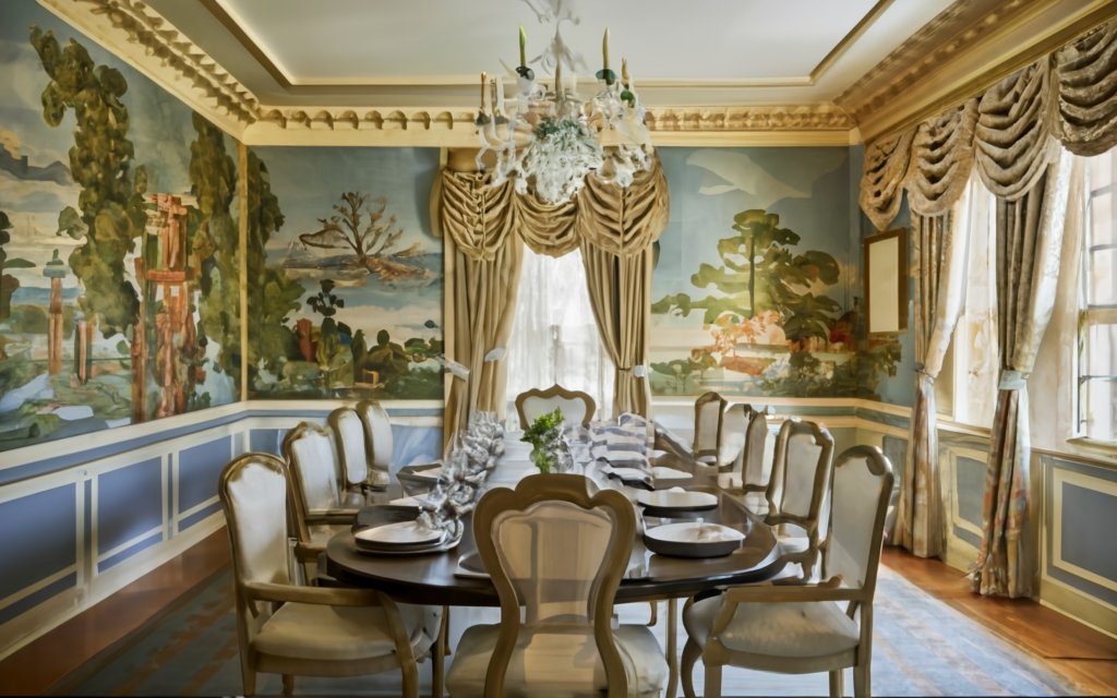 chinoiserie mural