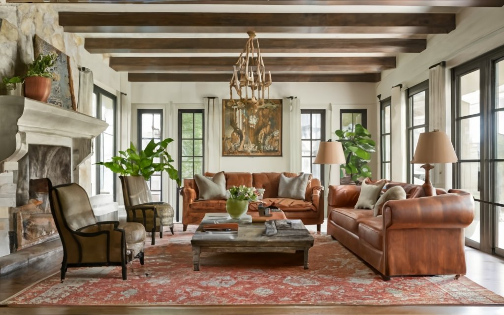 Furnitures in ranch house
