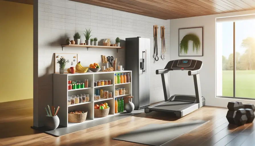 snack bar in home gym