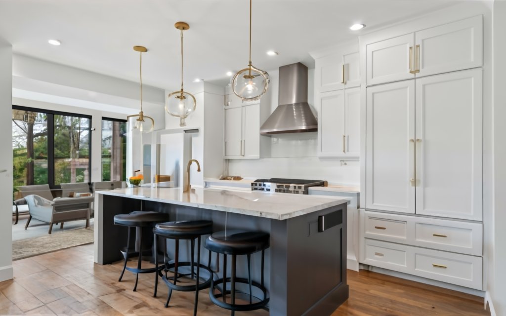 standalone appliance garages in the kitchen design