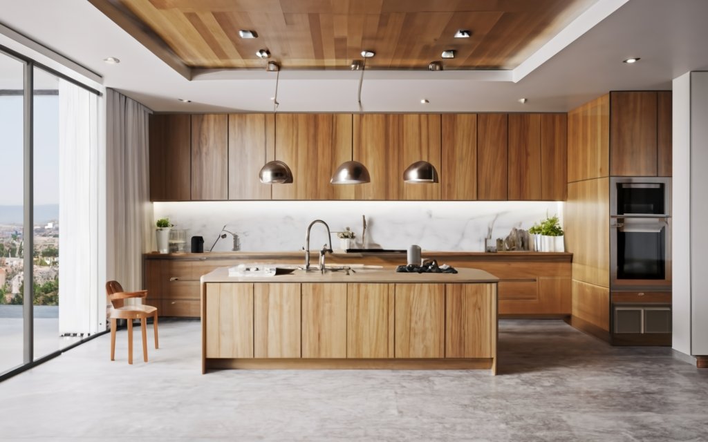 substantial materials for countertops in the kitchen design