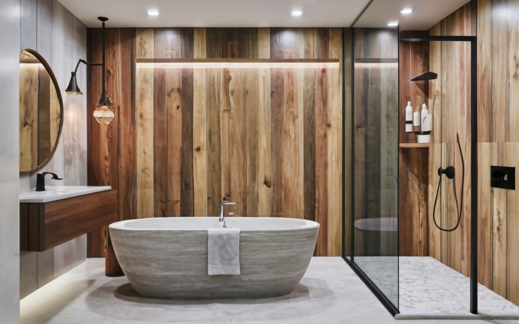 Faux Wooden Tile