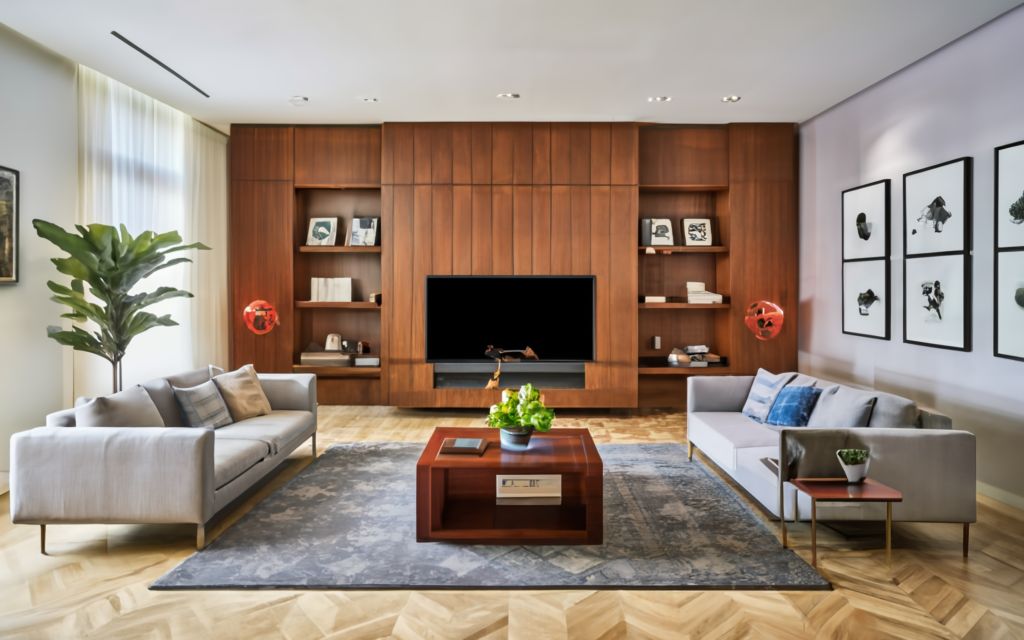 Don't forget the focal point in the room