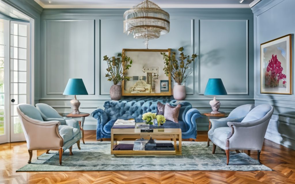 Avoid drenching your entire home design and decor in the same color