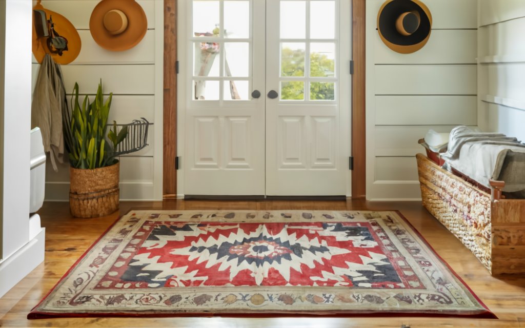 Use a Stunning, Washable Area Rug