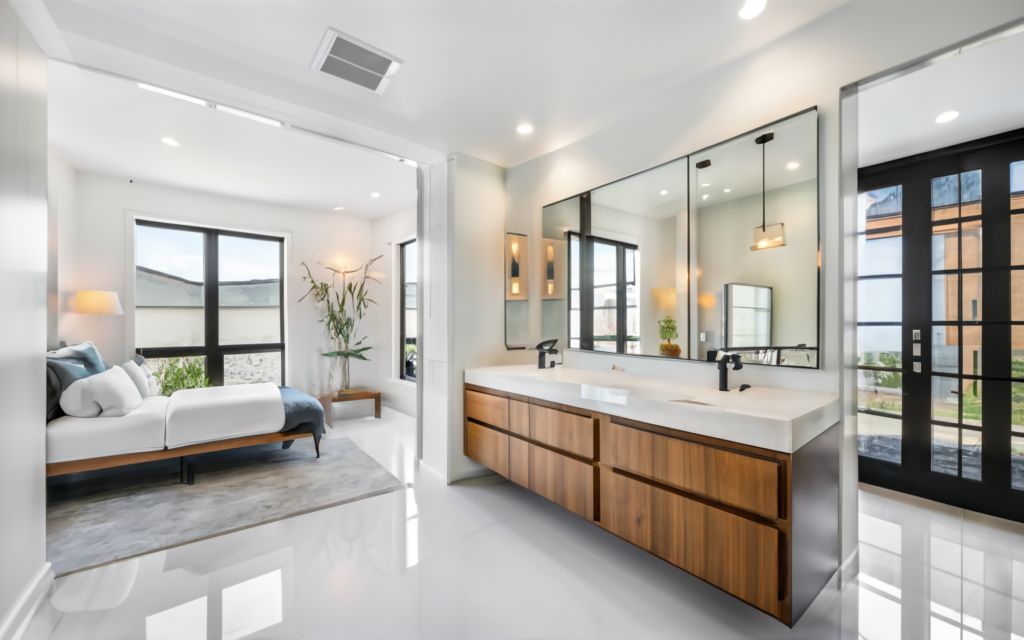 Dividers in Open Concept Bathrooms