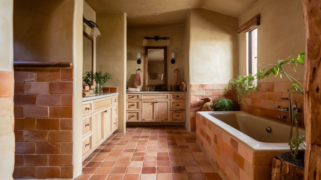Earthy Terracotta and Beige